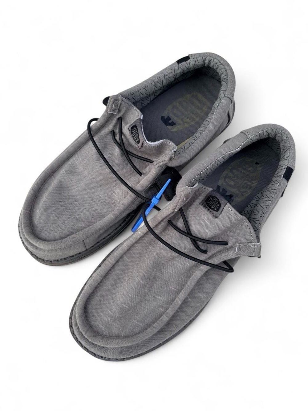 HEYDUDE Wally Slip-On Loafers – Gray, Men’s 9